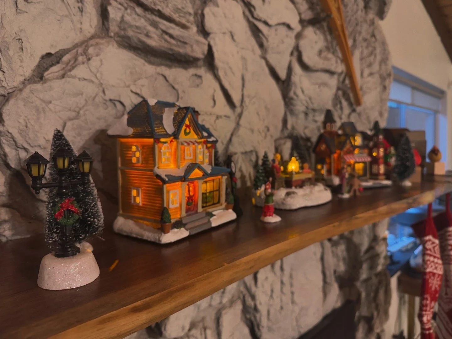 Walnut Fireplace Mantlepiece detail