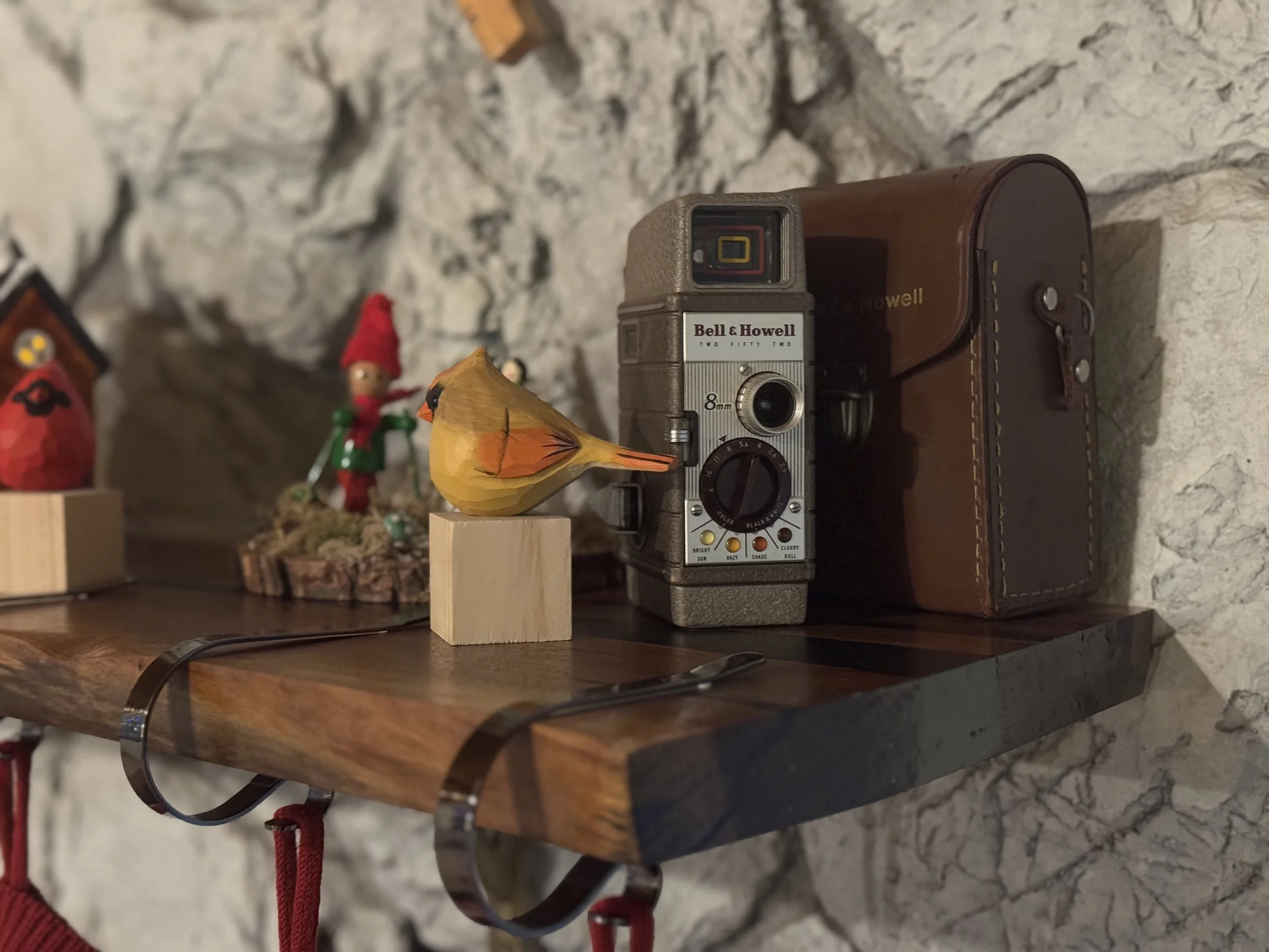 Walnut Fireplace Mantlepiece