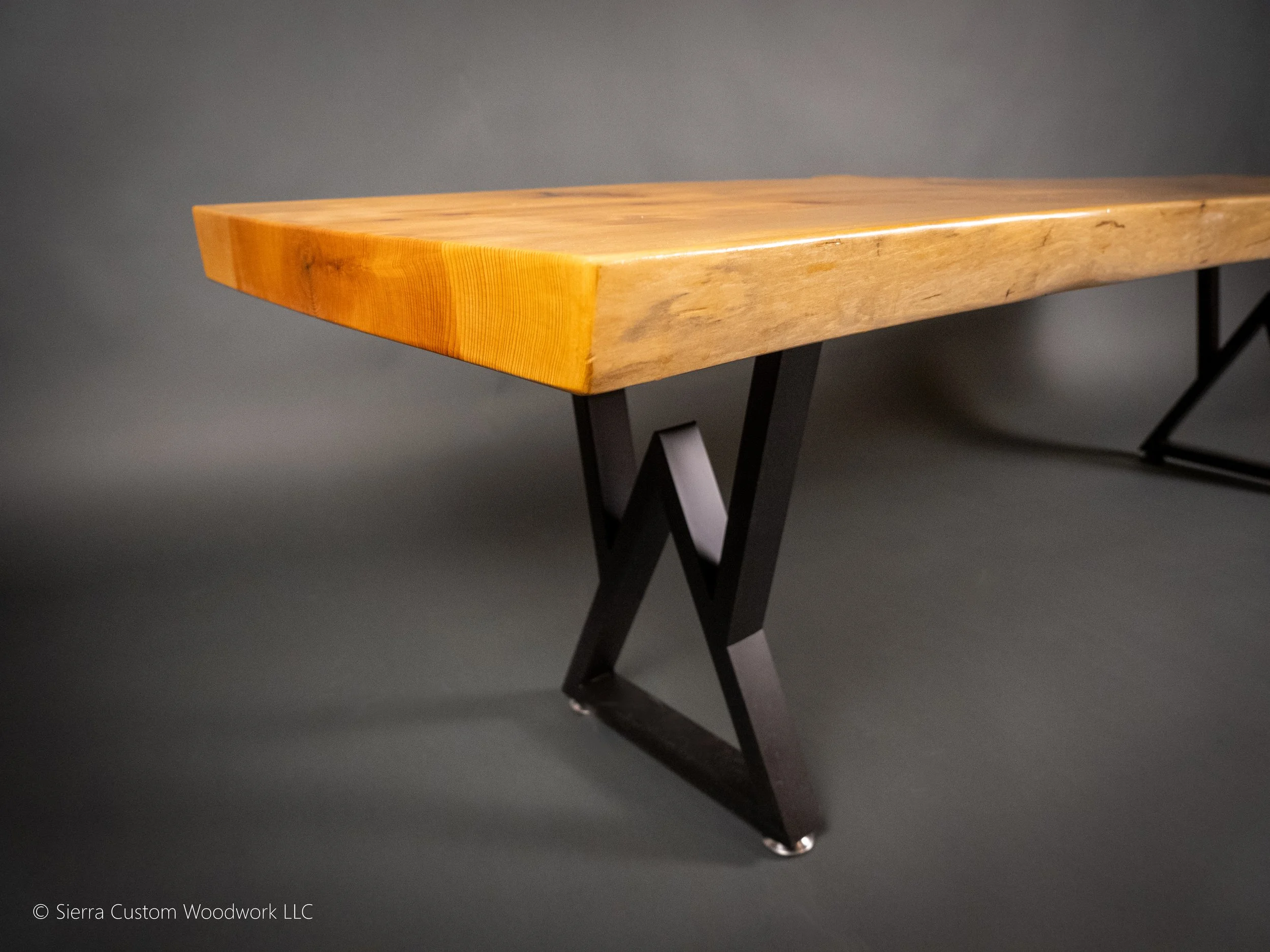 Cedar Entry Bench detail