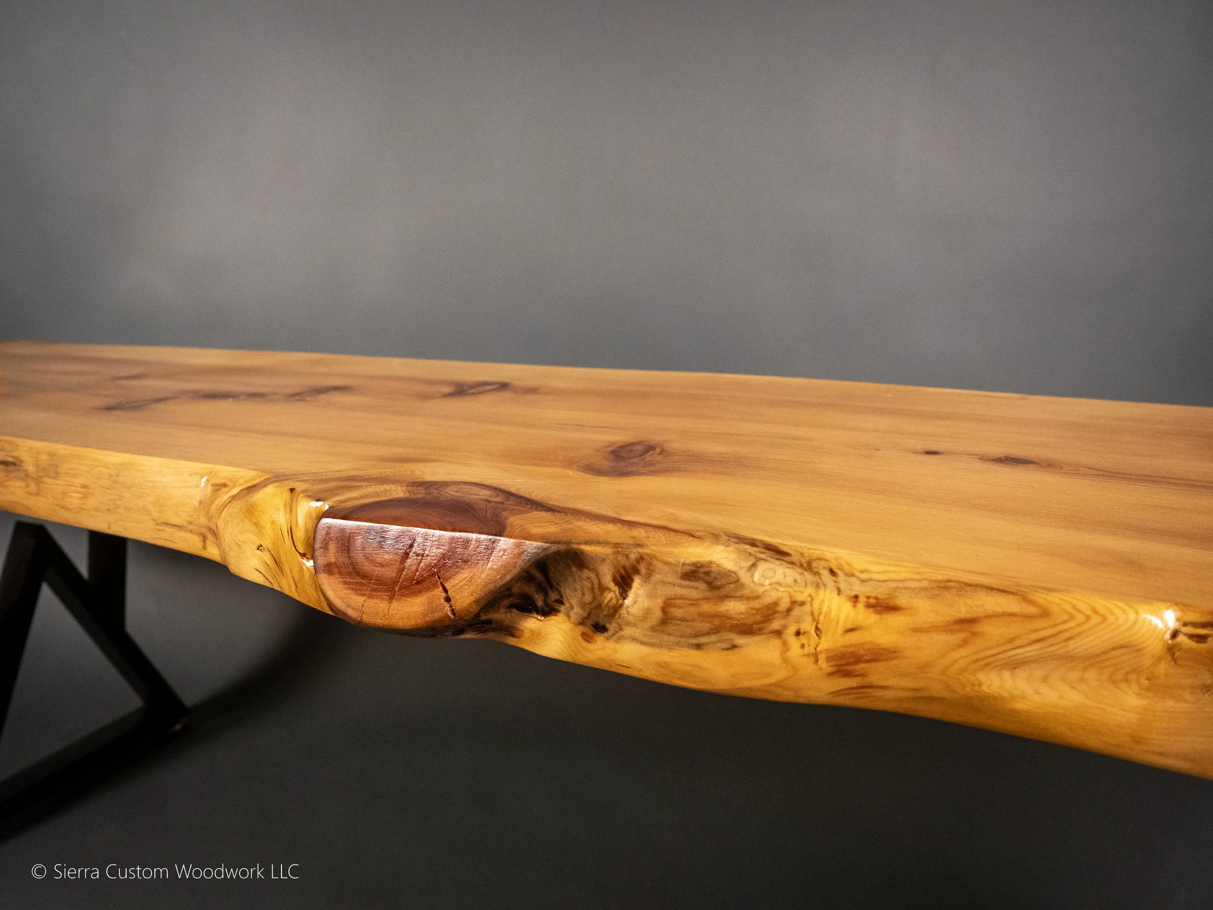 Cedar Entry Bench detail